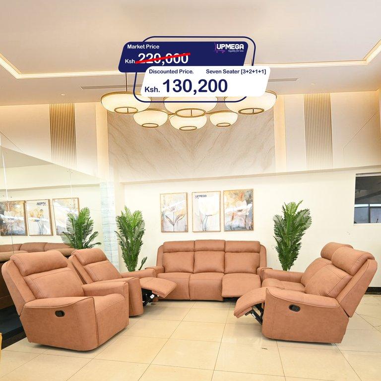 Series 1 -Seven Seater Recliner(3+2+1+1)
